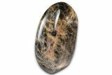 Polished Free-Standing Black Moonstone - Madagascar #348972-1